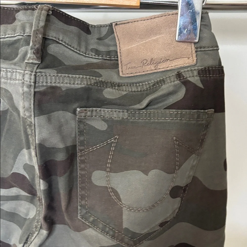 NWT True Religion- Camo Skinny Jeans - Picture 4 of 9